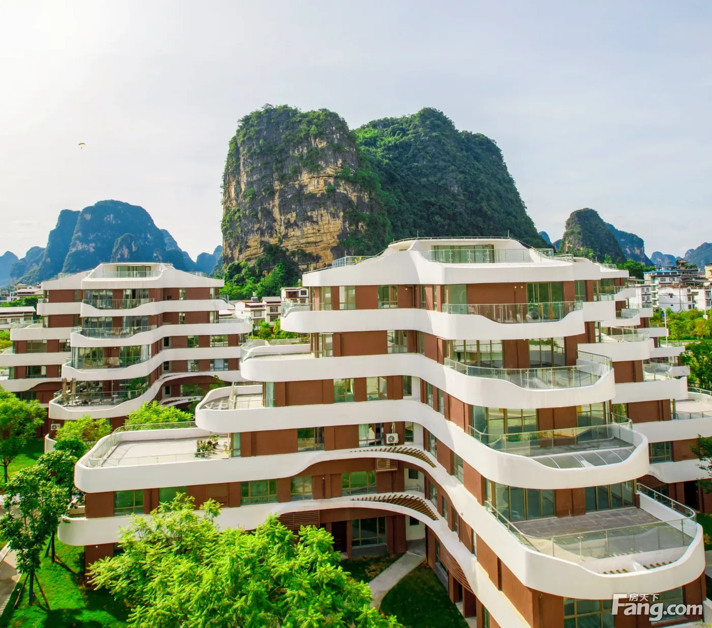凤凰山水尚境好不好置业顾问从项目现场发回新鲜组图
