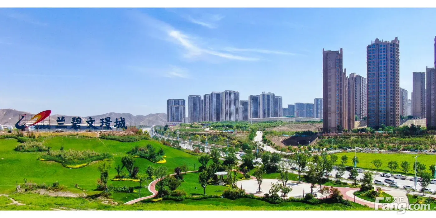 兰州碧桂园三期文璟城好不好置业顾问从项目现场发回新鲜组图