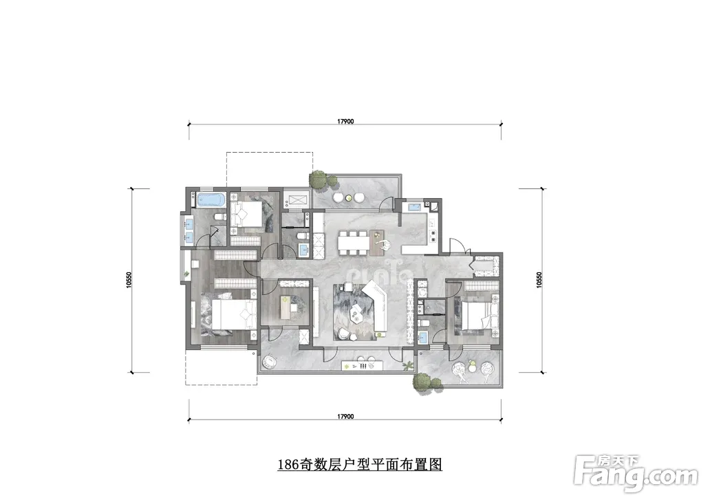 二期的户型图出来啦,周末可以过来看样板间了近期看好龙湖 高新云河颂
