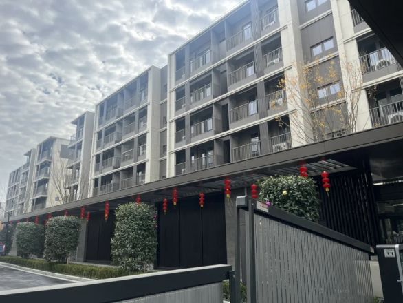 万科坤和·湛蓝云镜实景图